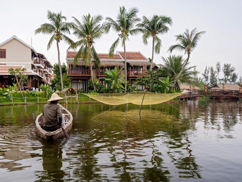 Khung cảnh thanh bình tại Zest Villas & Spa Resort Hội An