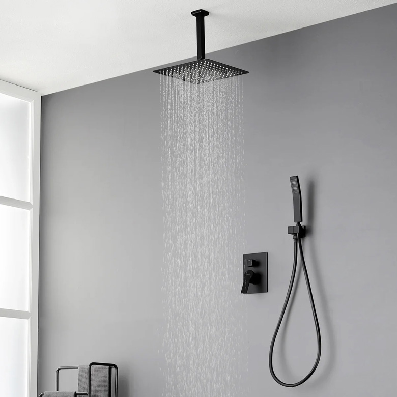 Lắp đặt sen âm trần giúp tận dụng được tối đa khoảng không gian nội thất