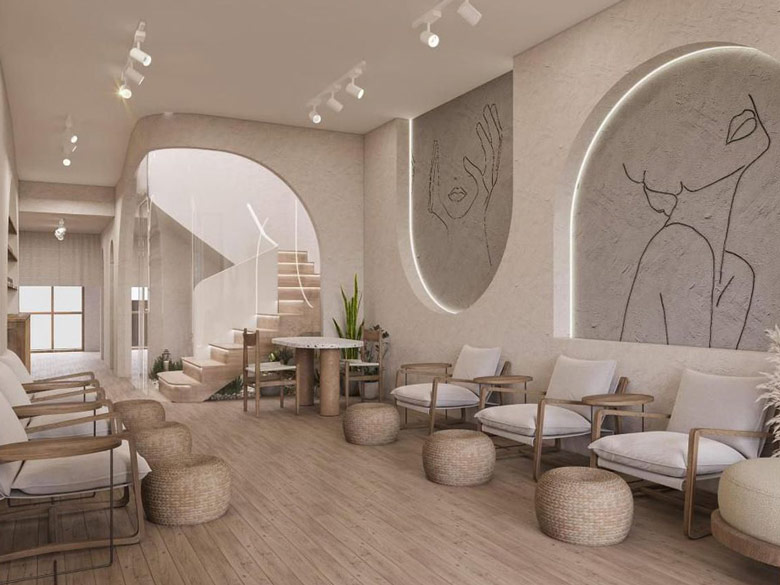 Các hoạt động dịch vụ của Lam Spa 青い スパ